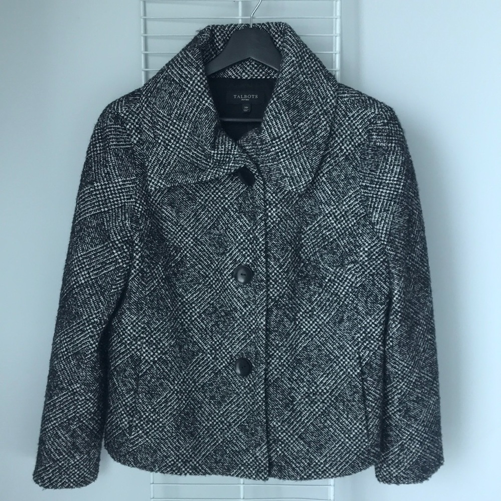 Talbots Petite Black Jacket